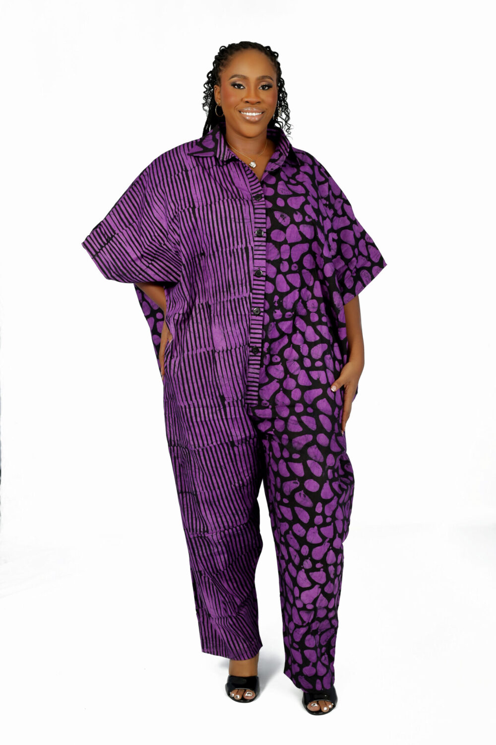 Chika Jumpsuit - Purple
