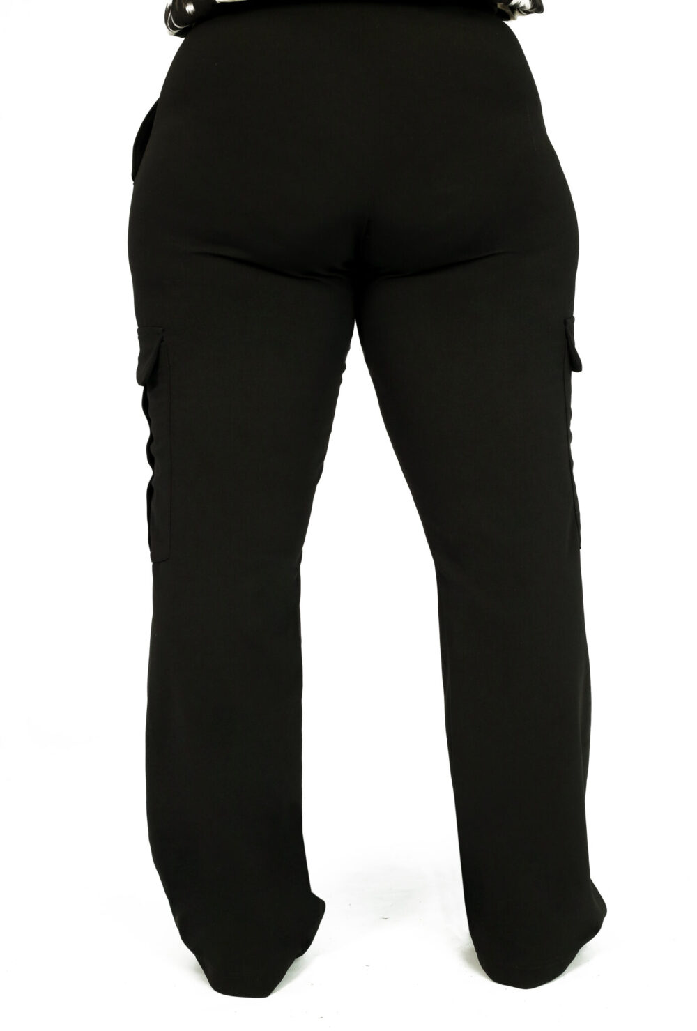 Olanna Cargo Trousers - Black - Image 3