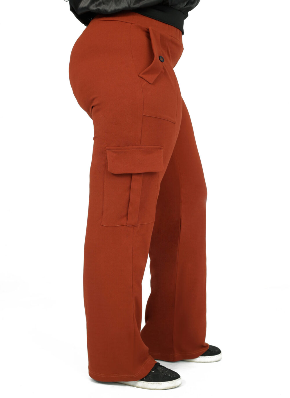 Olanna Cargo Trousers - Orange - Image 2