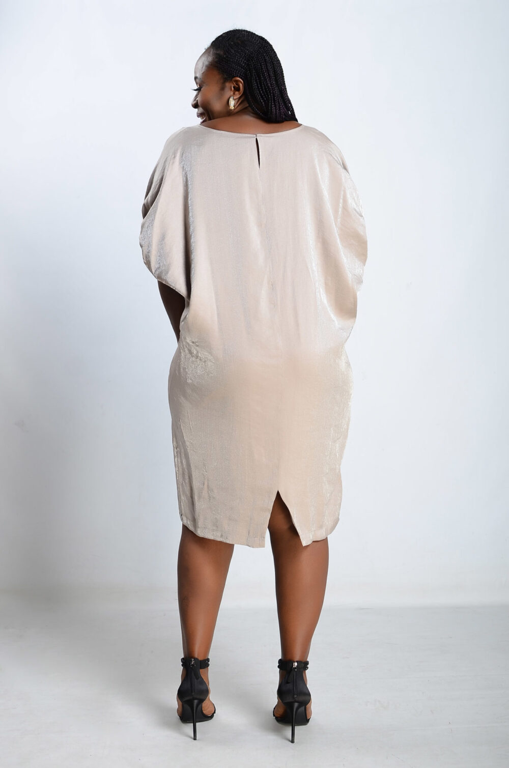 Shift Dress - Pewter - Image 3