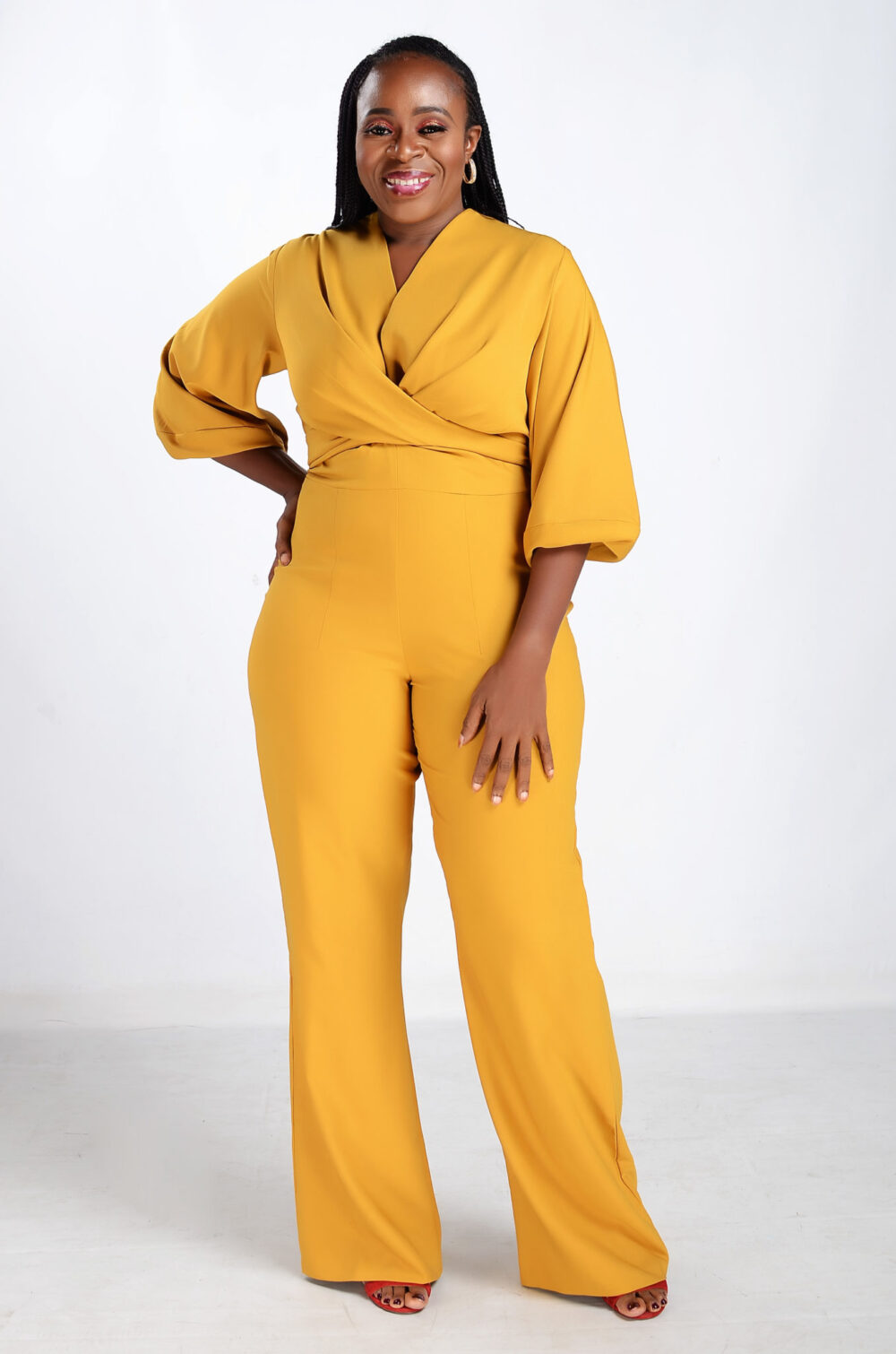 End of Discussion Jumpsuit - Yellow - Image 2