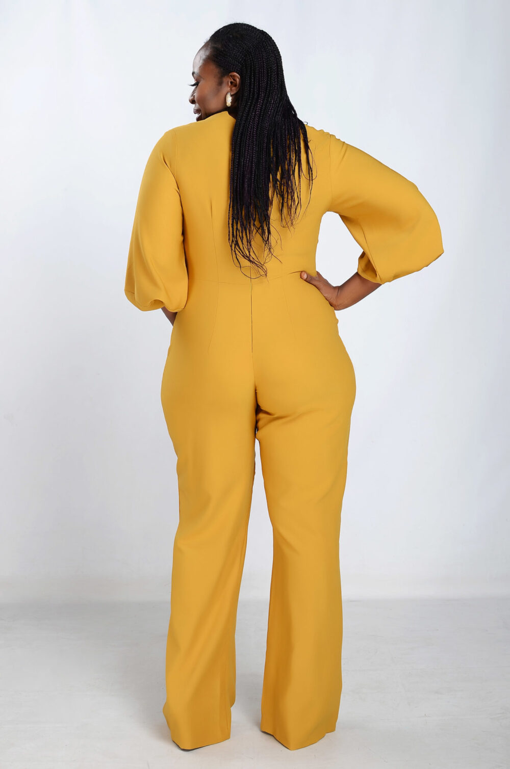 End of Discussion Jumpsuit - Yellow - Image 3