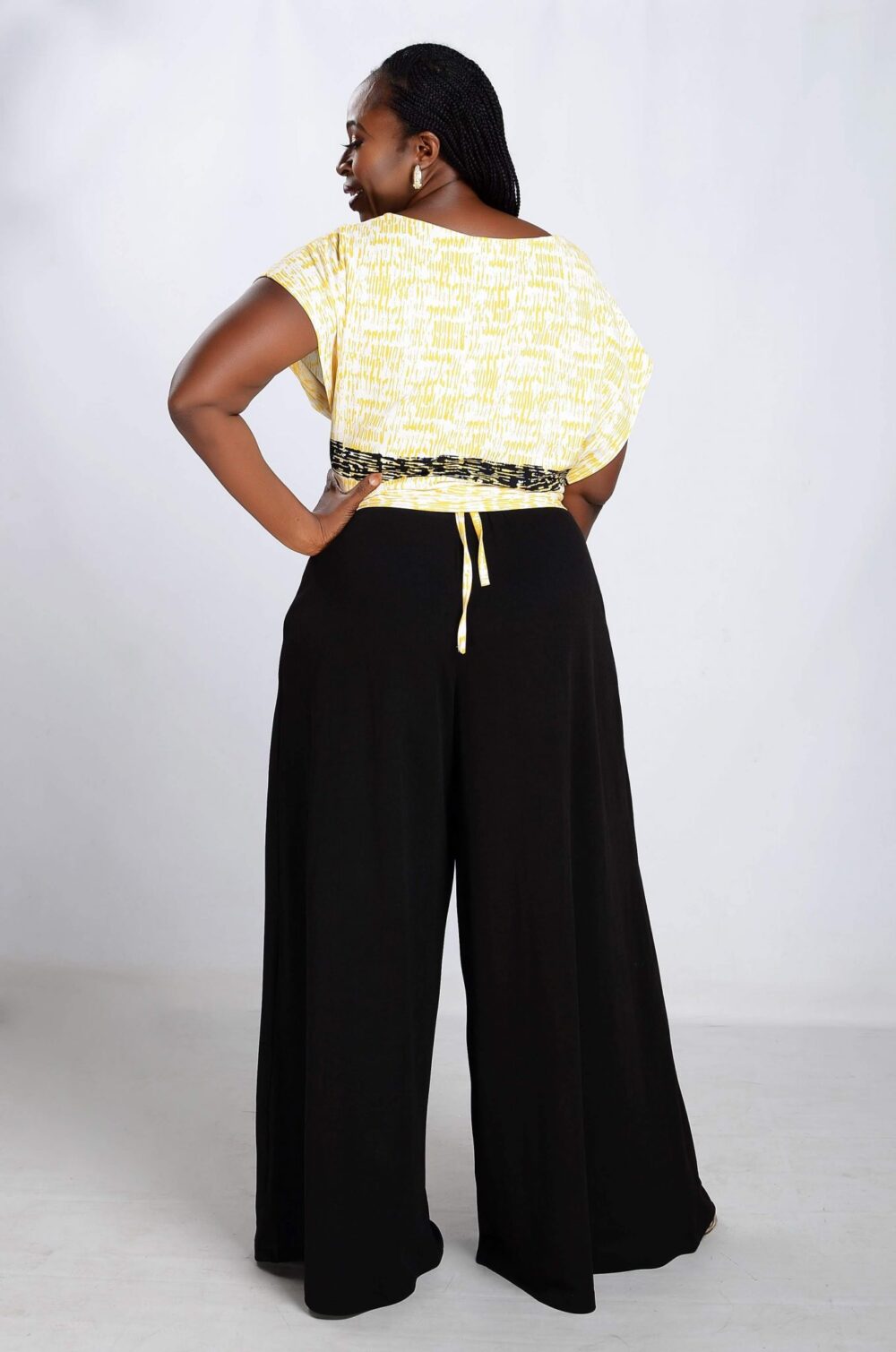 A-Line Cullottes - Black - Image 2