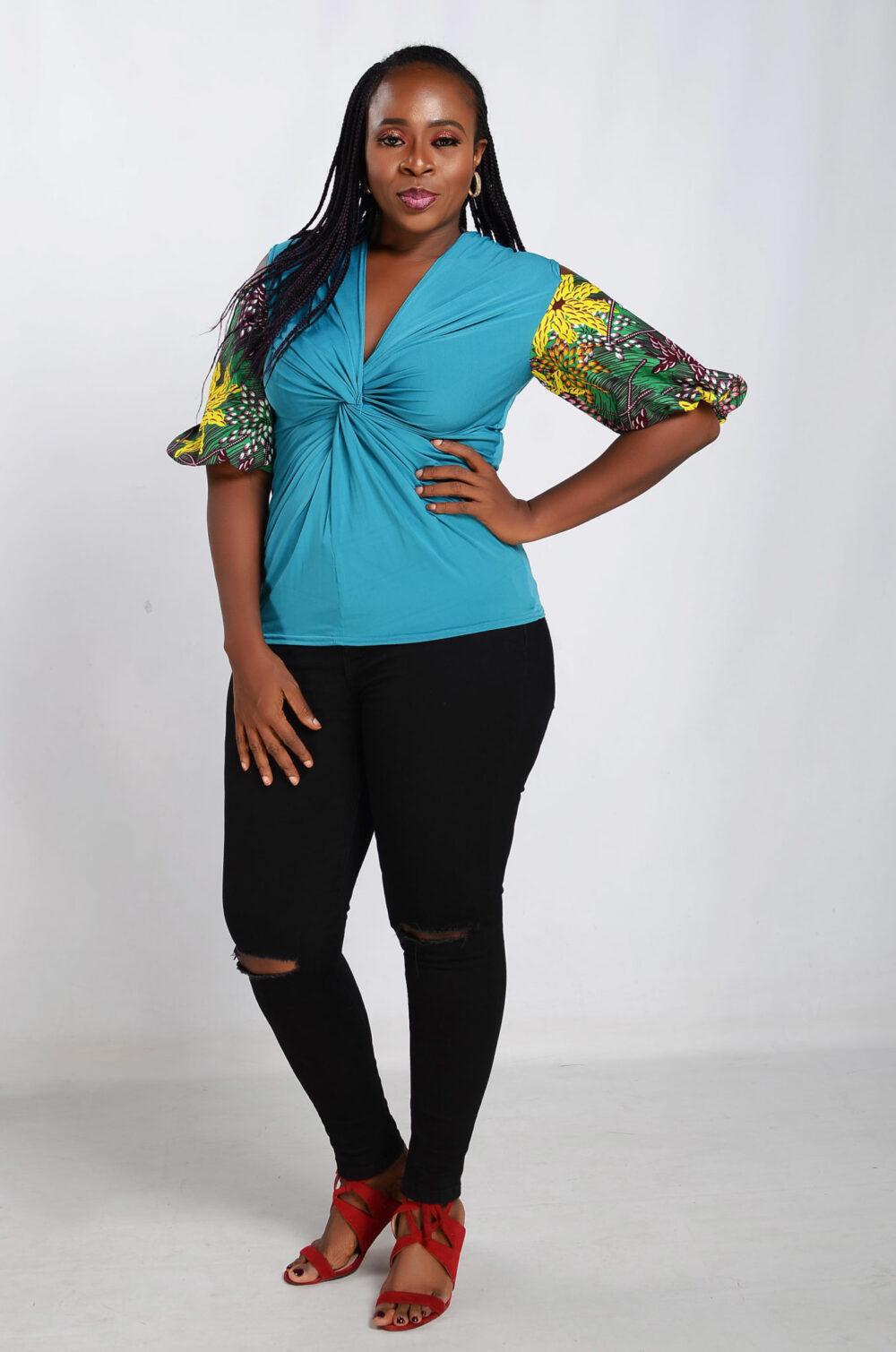 Twist Top - Blue - Image 2