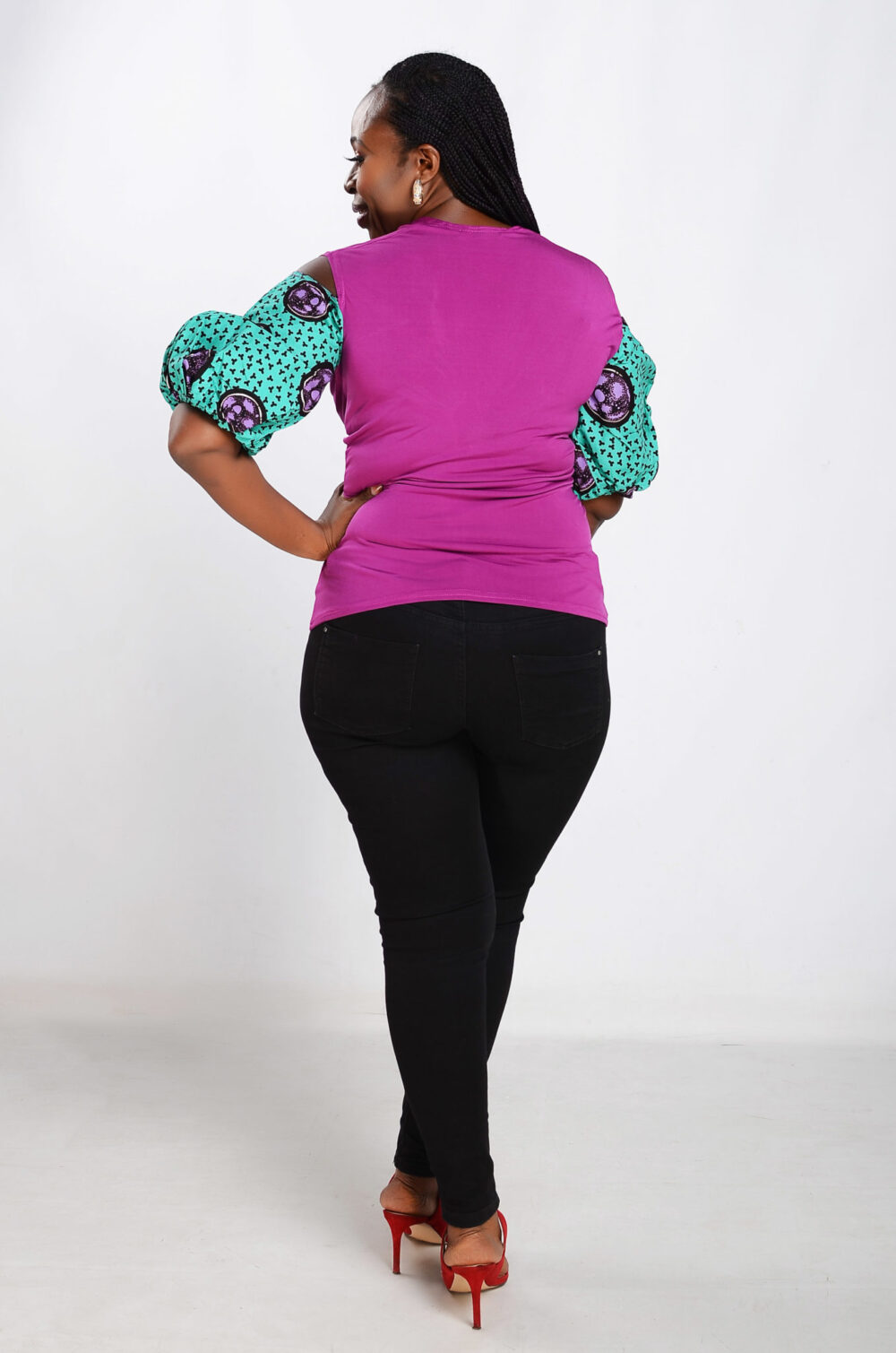 Twist Top - Pink - Image 3