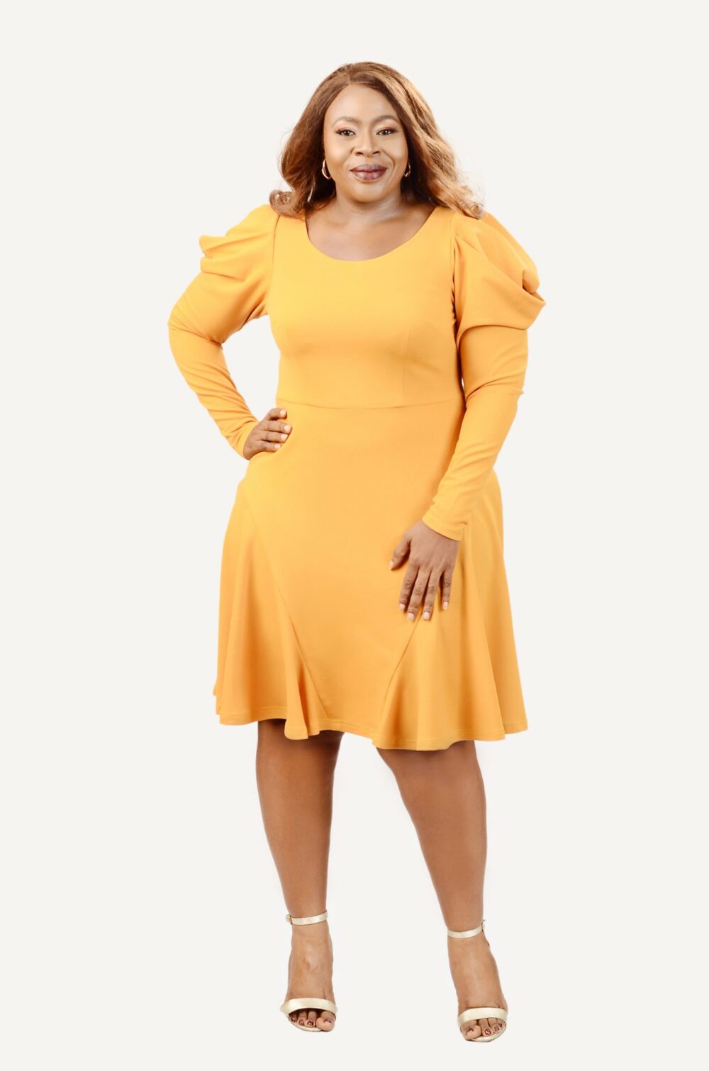 Lisa Dress - Yellow